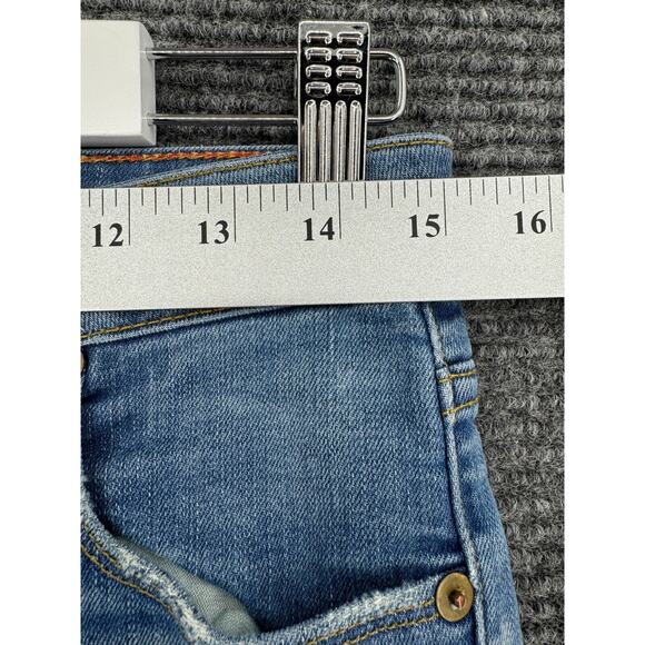 Raleigh Denim Jeans Womens 27 Blue Straight Leg Light Wash Mid Rise 5 Pocket - Picture 2 of 16